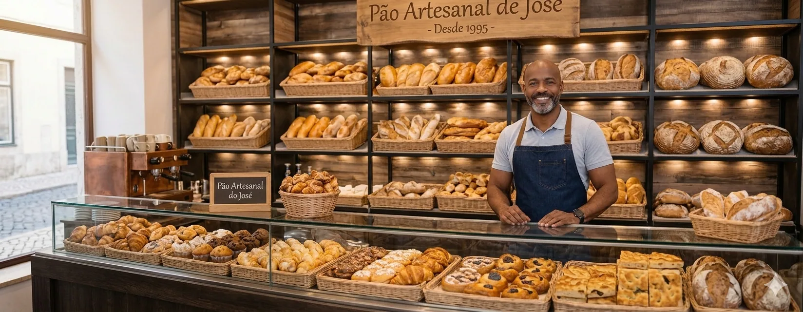 Segmento de padarias: sistema para produção, vitrine e vendas no caixa